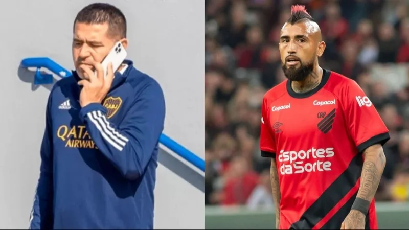 Arturo Vidal, Boca, mercado de pases, deportes, Juan Román Riquelme, Athletico Paranaense