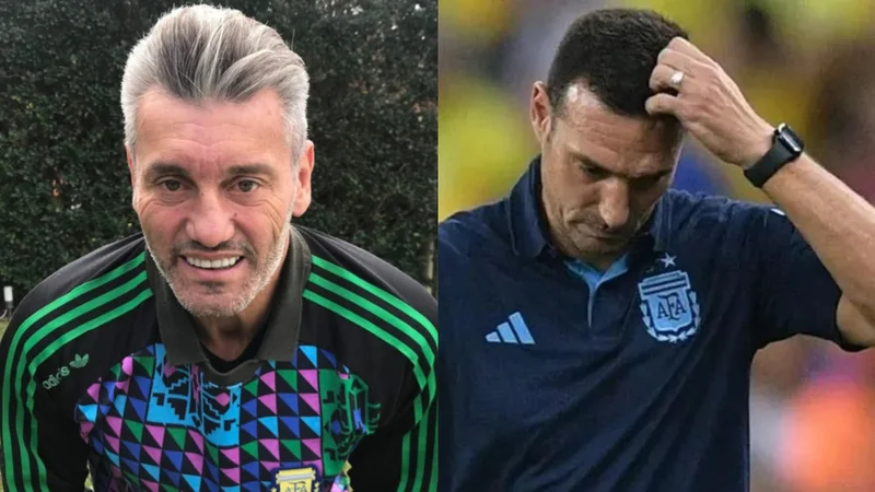 Sergio Goycochea Lionel Scaloni Selección Argentina