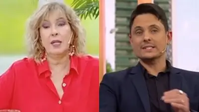 Tensión entre Georgina Barbarossa y Lío Pecoraro en Telefe Tensión entre Georgina Barbarossa y Lío Pecoraro en Telefe