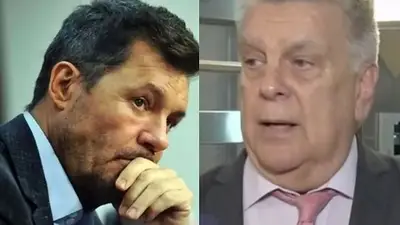 Luis Ventura y Marcelo Tinelli Luis Ventura y Marcelo Tinelli