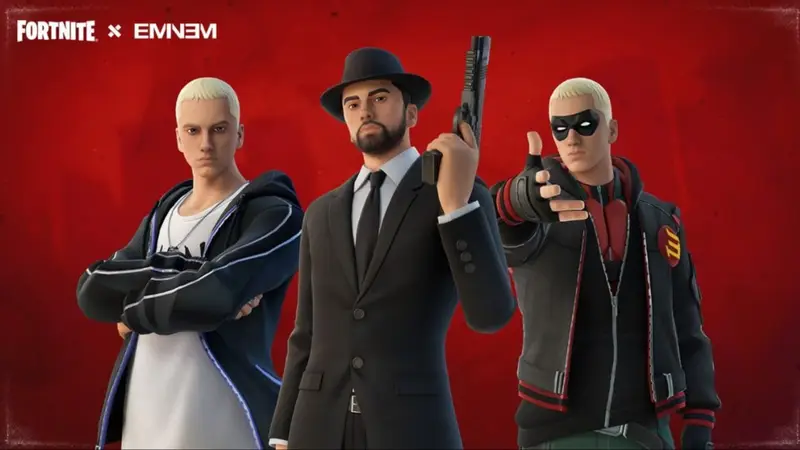Eminem llega a Fortnite con múltiples skins, objetos y un emote exclusivo
