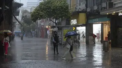 Lluvias en Rosario. Lluvias en Rosario.