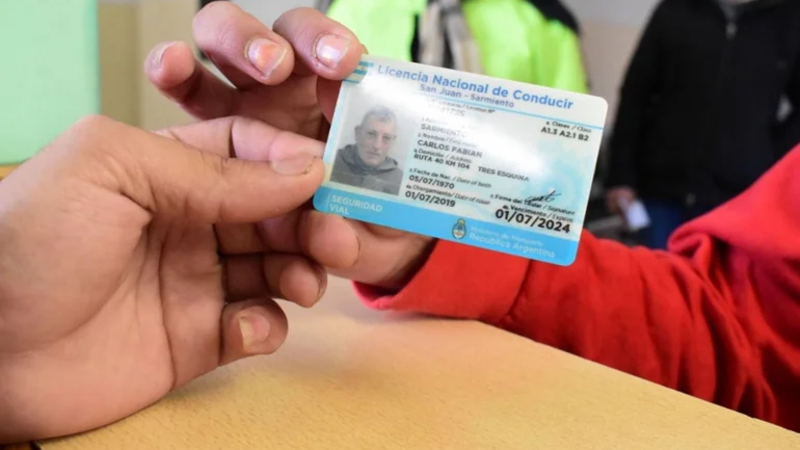Licencia de Conducir. 