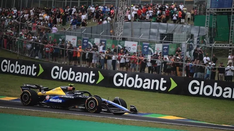Franco Colapinto, Fórmula 1, Gran Premio de Brasil, Williams.
