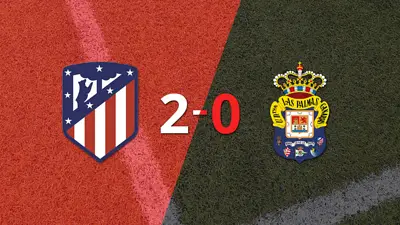 Atlético de Madrid deja a UD Las Palmas en cero con un triunfo 2-0 Atlético de Madrid deja a UD Las Palmas en cero con un triunfo 2-0