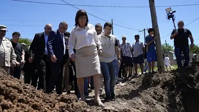 Patricia Bullrich en su visita a Rosario. Patricia Bullrich en su visita a Rosario.
