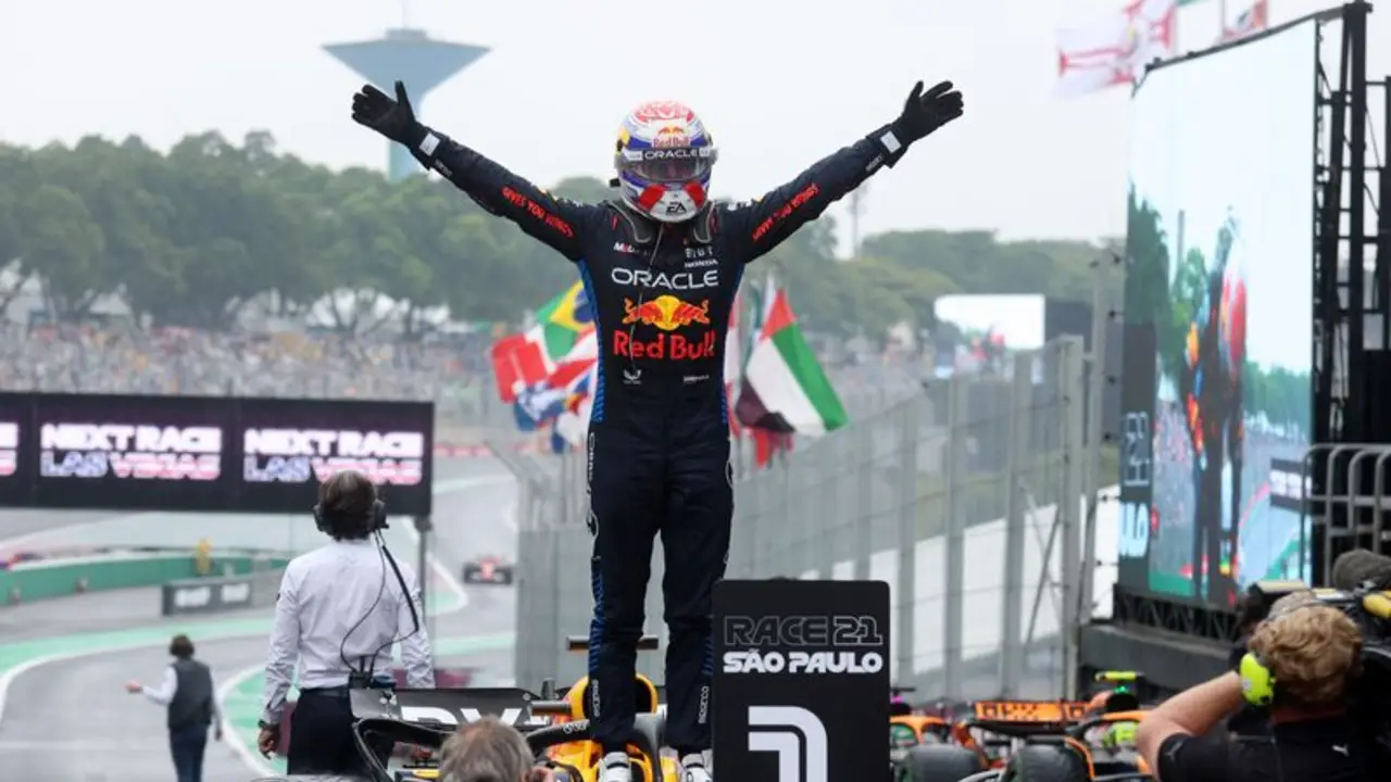 Verstappen logra una impactante victoria en Sao Paulo saliendo desde el puesto 17 de la parrilla