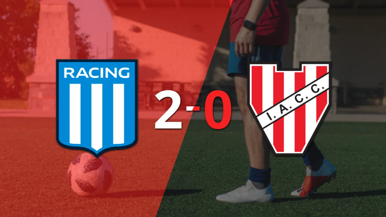 Sólido triunfo de Racing Club por 2-0 frente a Instituto