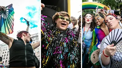 Qué famosos fueron a la Marcha del Orgullo. Qué famosos fueron a la Marcha del Orgullo.