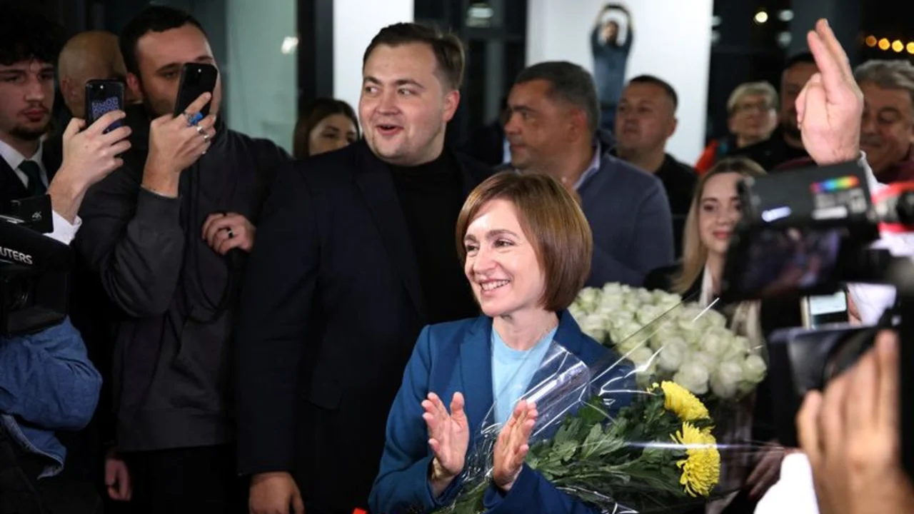 Presidenta moldava Sandu promete traer el cambio tras su ajustada victoria en la segunda vuelta