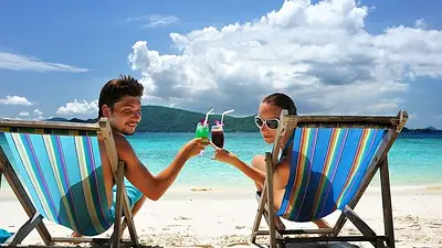 Buzios en pareja. Buzios en pareja.