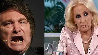 Javier Milei y Mirtha Legrand Javier Milei y Mirtha Legrand