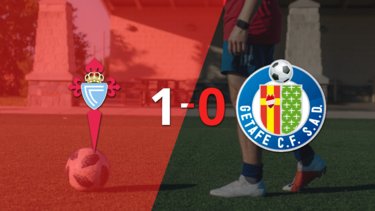 A Celta le alcanzó con un gol para derrotar a Getafe en el estadio el Estadio de Balaídos