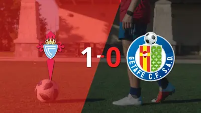 A Celta le alcanzó con un gol para derrotar a Getafe en el estadio el Estadio de Balaídos A Celta le alcanzó con un gol para derrotar a Getafe en el estadio el Estadio de Balaídos