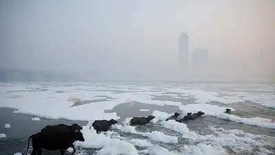 Nueva Delhi piensa en la lluvia artificial para atajar la grave contaminación atmosférica Nueva Delhi piensa en la lluvia artificial para atajar la grave contaminación atmosférica