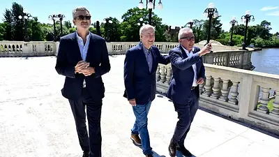 En plena interna del PJ, Julio Zamora se mostró junto a Juan Schiaretti y Florencio Randazzo En plena interna del PJ, Julio Zamora se mostró junto a Juan Schiaretti y Florencio Randazzo