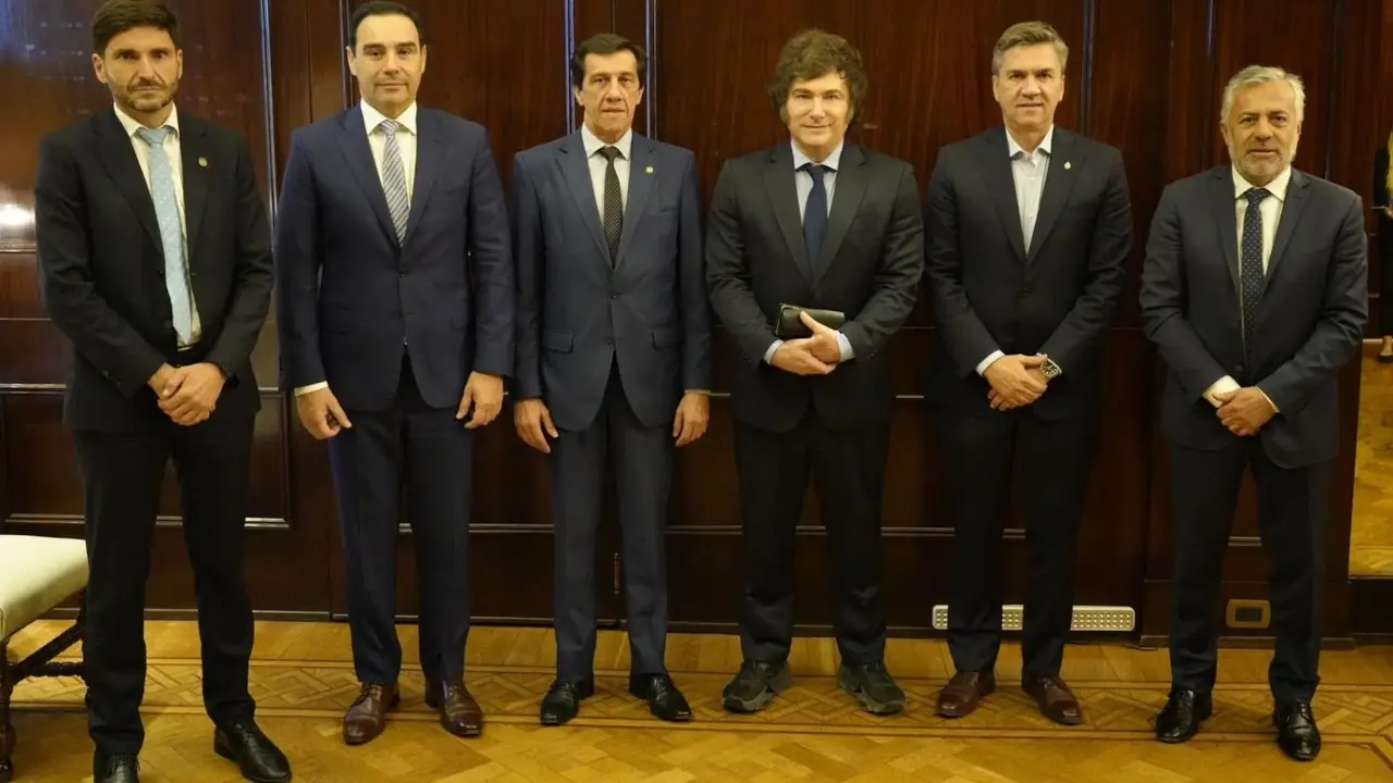 Cruces entre los gobernadores de la UCR por los ataques a Alfonsín tras la reunión de Javier Milei en Casa Rosada