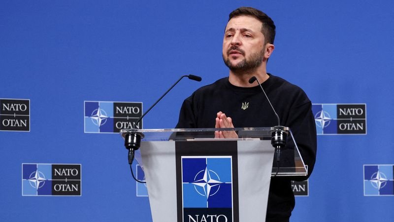 El presidente ucraniano, Volodímir Zelenski, elogia la "impresionante" victoria electoral de Trump