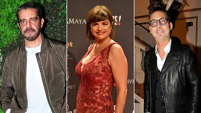 Facundo Mazzei; Araceli González y Adrián Suar Facundo Mazzei; Araceli González y Adrián Suar