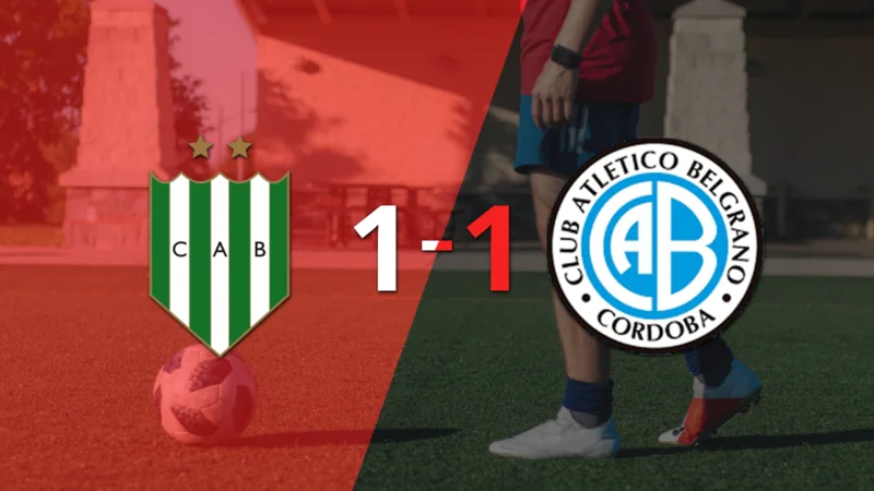 Belgrano empató 1-1 en su visita a Banfield
