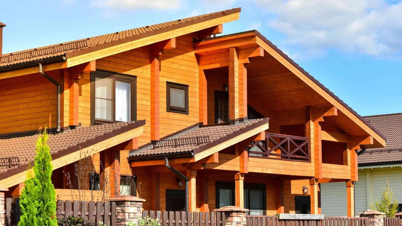 Casas de madera.