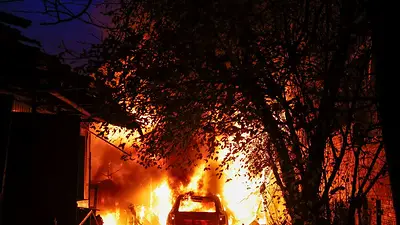 Dos heridos en un ataque ruso con drones contra Kiev, según las autoridades municipales Dos heridos en un ataque ruso con drones contra Kiev, según las autoridades municipales