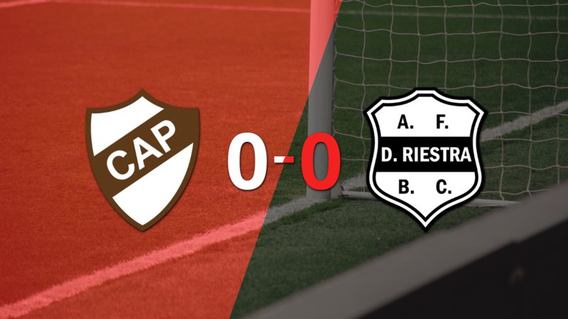 Sin goles, Platense y Dep. Riestra igualaron el partido