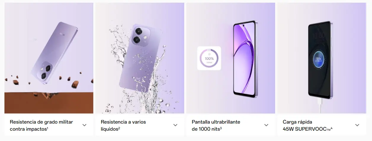 Arribaron los celulares â€œtanquesâ€ de un gigante chino