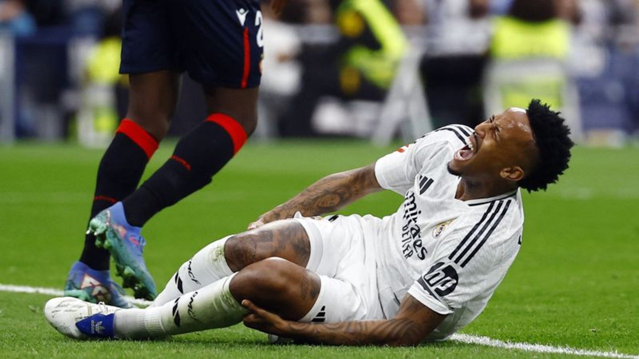 Militão del Real Madrid será operado tras romperse el ligamento cruzado anterior