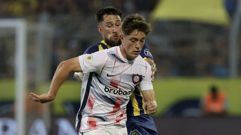 Con un golazo, San Lorenzo le ganó a Central en la vuelta de Russo a Arroyito
