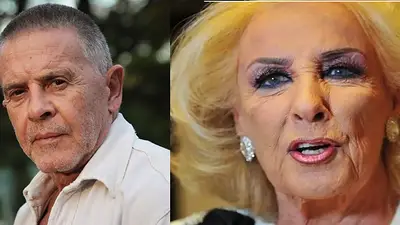 Osvaldo Laport y Mirtha Legrand Osvaldo Laport y Mirtha Legrand