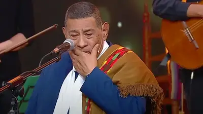 Folklore: Onofre Paz y el llanto en Los Manseros Santiagueños en Morfi Telefe La verdad Folklore: Onofre Paz y el llanto en Los Manseros Santiagueños en Morfi Telefe La verdad
