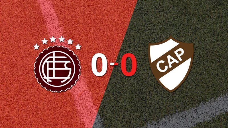 Lanús y Platense no se hicieron daño y empataron sin goles