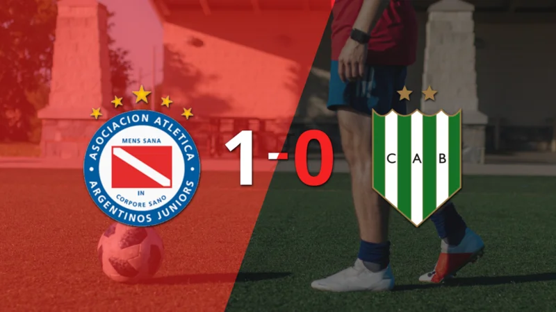 Banfield no pudo con Argentinos Juniors y cayó 1-0