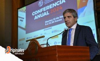 Caputo prometió que "el año que viene se va a salir del cepo" al dólar | Cepo cambiario