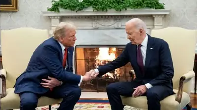 Transición de Gobierno en Estados Unidos: Joe Biden recibió en la Casa Blanca a Donald Trump Transición de Gobierno en Estados Unidos: Joe Biden recibió en la Casa Blanca a Donald Trump