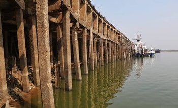 El Puerto Formosa registró una crecida en el cauce del Río Paraguay | Río paraguay