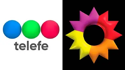 Logos de Telefe y El Trece Logos de Telefe y El Trece
