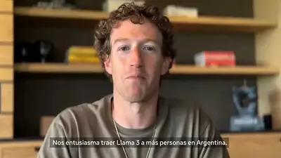 Llama 3 en Argentina: ¿Para qué sirve la herramienta de IA que anunció Mark Zuckerberg? Llama 3 en Argentina: ¿Para qué sirve la herramienta de IA que anunció Mark Zuckerberg?