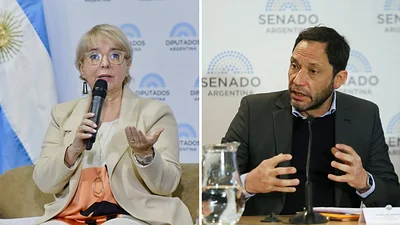 Entre fuertes insultos, Maximiliano Ferraro y Silvana Giudici se cruzaron en Diputados: "¿Cómo me vas a decir eso?" Entre fuertes insultos, Maximiliano Ferraro y Silvana Giudici se cruzaron en Diputados: "¿Cómo me vas a decir eso?"