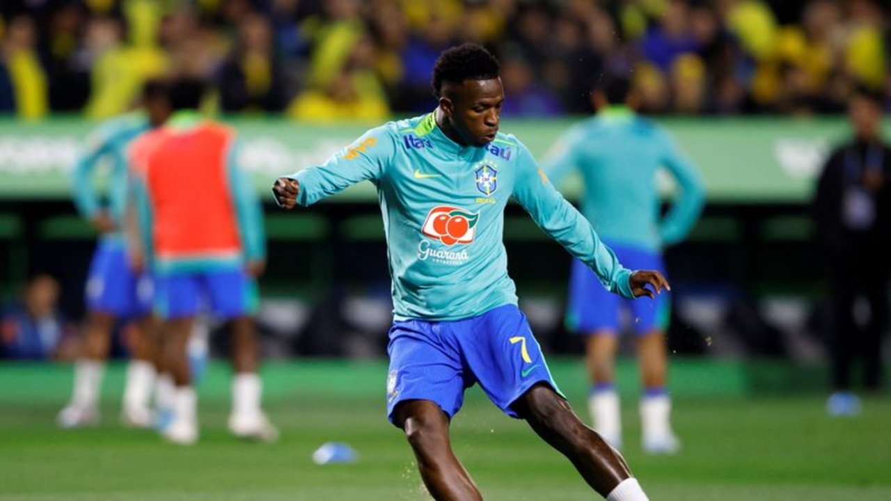 Vinicius Jr sustituirá a Rodrygo en un Brasil mermado por las lesiones