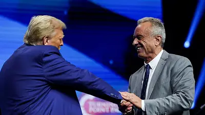Trump elige a Robert F Kennedy Jr para dirigir la principal agencia sanitaria de EEUU Trump elige a Robert F Kennedy Jr para dirigir la principal agencia sanitaria de EEUU