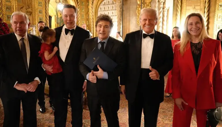 Milei Trump