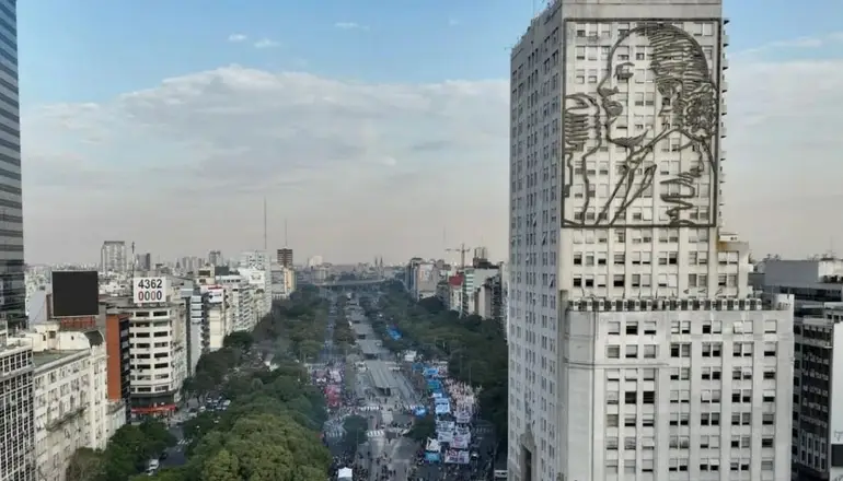 Evita ex ministerio de Desarrollo Social 9 de julio