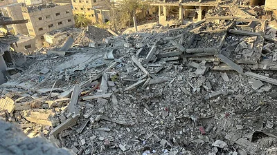 Decenas de muertos y heridos en ataques israelíes en Gaza: médicos Decenas de muertos y heridos en ataques israelíes en Gaza: médicos