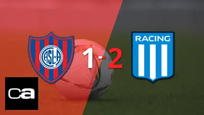 Racing Club se impone con remontada 2-1 sobre San Lorenzo, tras un gol agónico Racing Club se impone con remontada 2-1 sobre San Lorenzo, tras un gol agónico