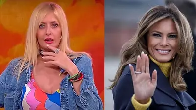 Yuyito González y Melania Trump Yuyito González y Melania Trump