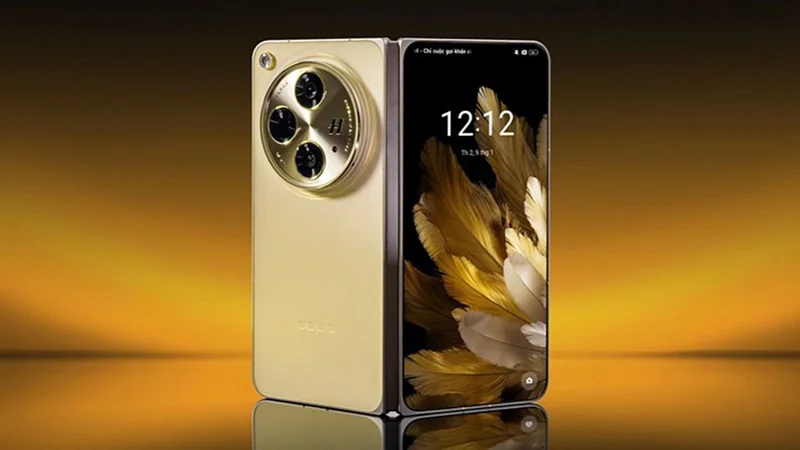 Imagen filtrada del celular Find N5