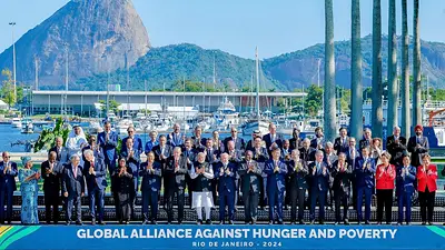 Sin mención a las disidencias de Milei, el G20 se compromete en su documento final a un desarrollo "sustentable" e "inclusivo" Sin mención a las disidencias de Milei, el G20 se compromete en su documento final a un desarrollo "sustentable" e "inclusivo"
