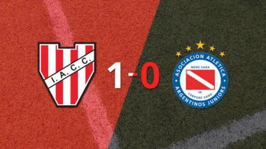 Instituto le ganó 1-0 a Argentinos Juniors